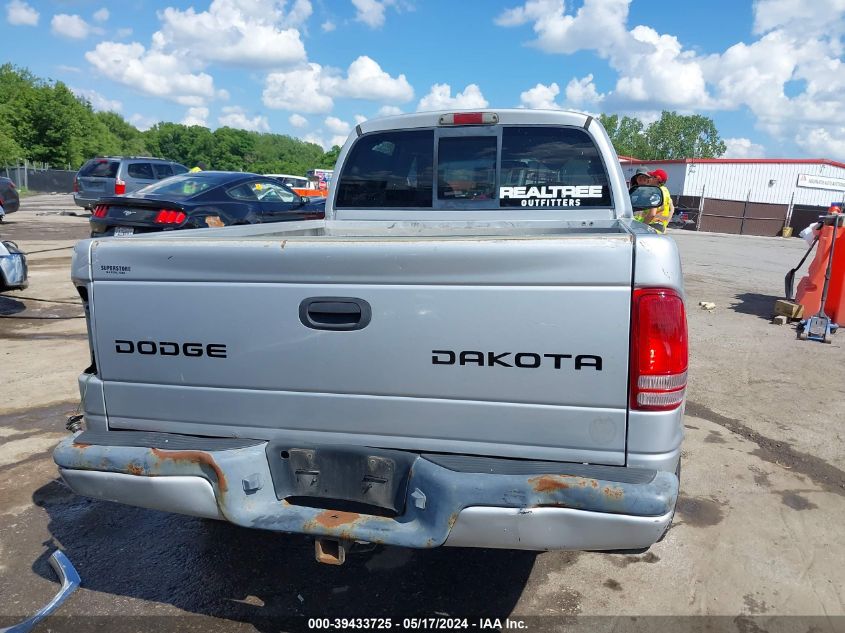 2003 Dodge Dakota Sport/Sxt VIN: 1D7HG38NX3S352565 Lot: 39433725