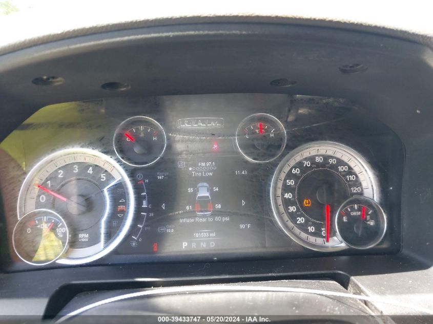 2015 RAM 2500 BIG HORN - 3C6UR5DL0FG650242