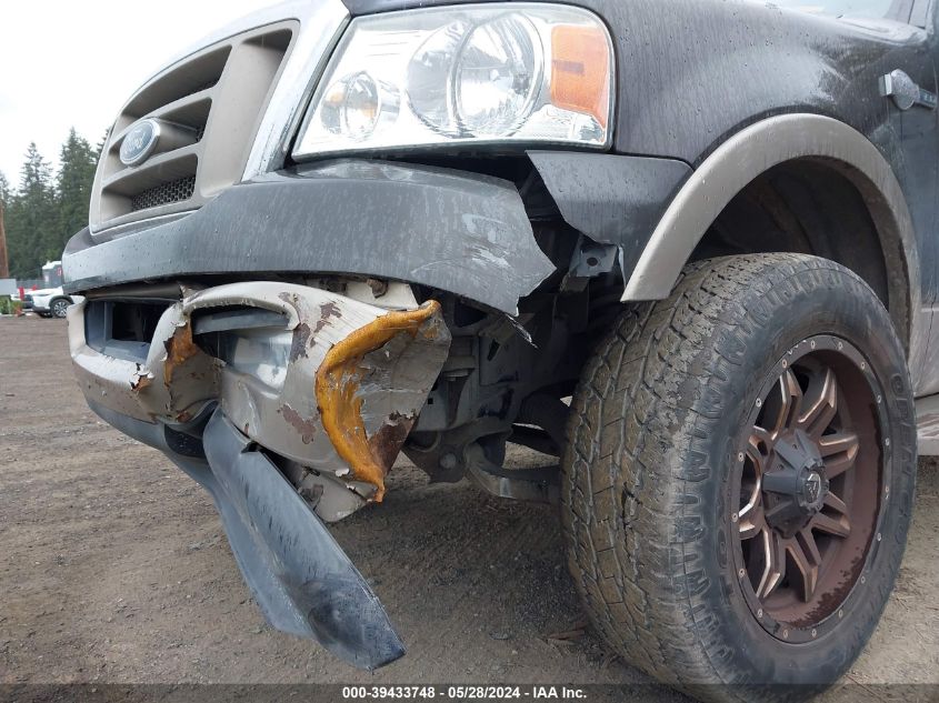 2005 Ford F-150 Lariat/Xlt VIN: 1FTPW12505KB59897 Lot: 39433748