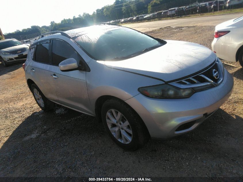 JN8AZ1MU5BW051429 2011 Nissan Murano Sl