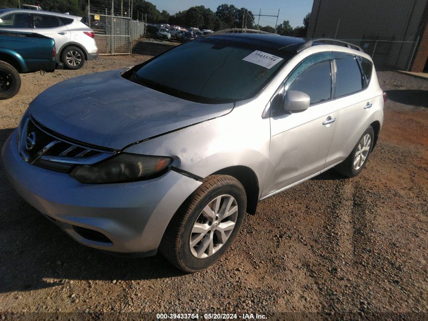 JN8AZ1MU5BW051429 2011 Nissan Murano Sl