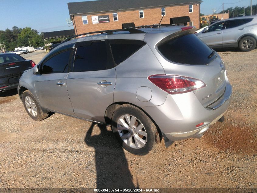 JN8AZ1MU5BW051429 2011 Nissan Murano Sl