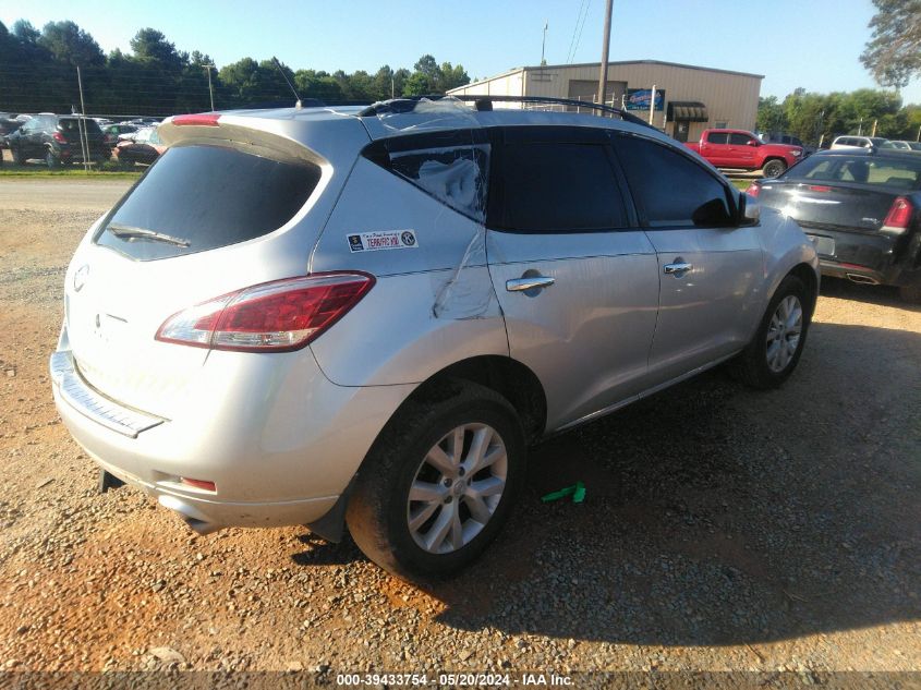 JN8AZ1MU5BW051429 2011 Nissan Murano Sl