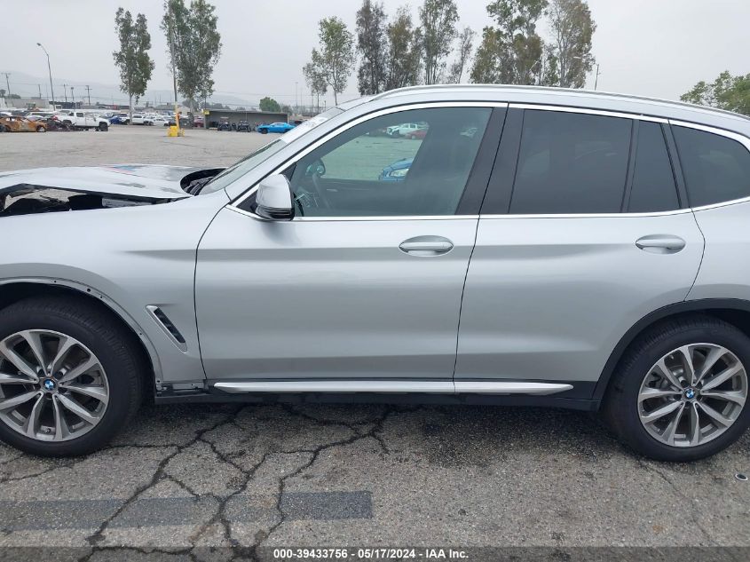 2019 BMW X3 Sdrive30I VIN: 5UXTR7C53KLF27939 Lot: 39433756