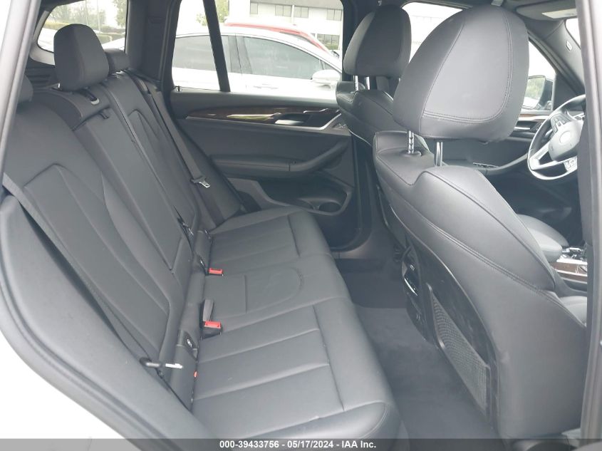 2019 BMW X3 Sdrive30I VIN: 5UXTR7C53KLF27939 Lot: 39433756