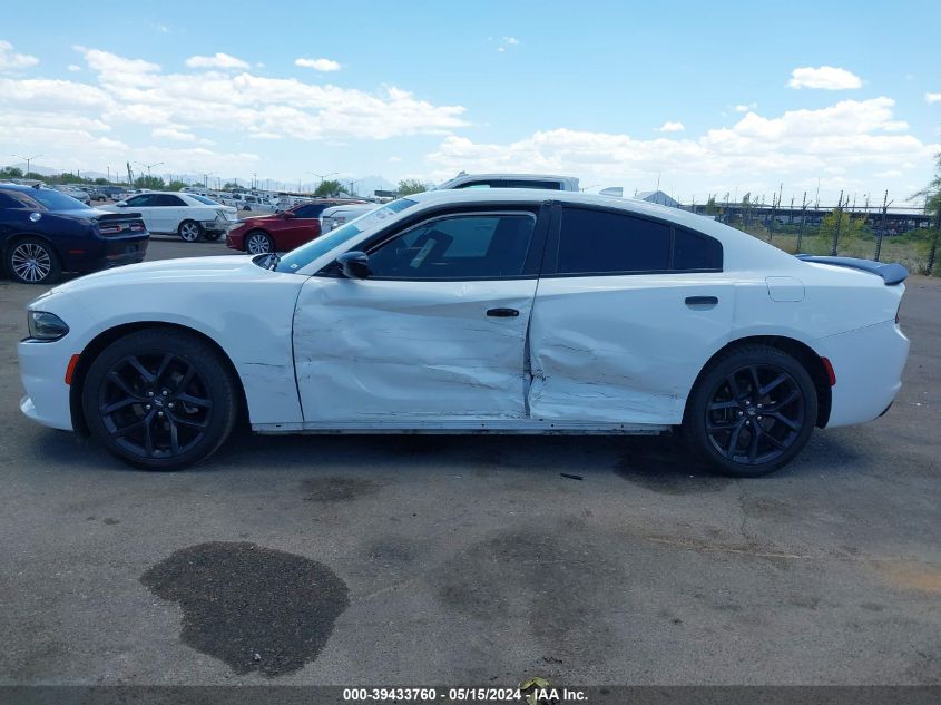 2020 Dodge Charger Sxt Rwd VIN: 2C3CDXBG0LH192528 Lot: 39433760