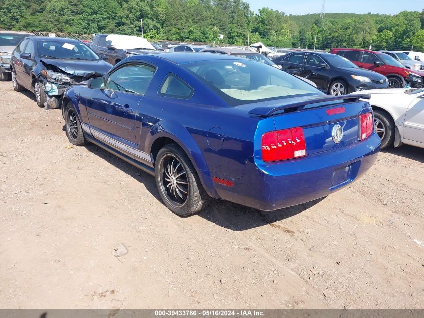 2006 Ford Mustang V6 VIN: 1ZVFT80N465113566 Lot: 39433786