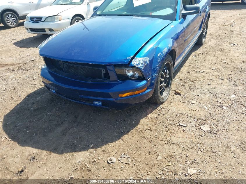2006 Ford Mustang V6 VIN: 1ZVFT80N465113566 Lot: 39433786
