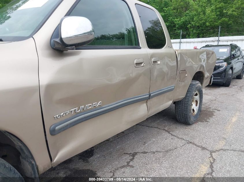 2005 Toyota Tundra Sr5 VIN: 5TBRU34125S450231 Lot: 39433789