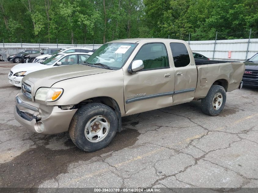 2005 Toyota Tundra Sr5 VIN: 5TBRU34125S450231 Lot: 39433789