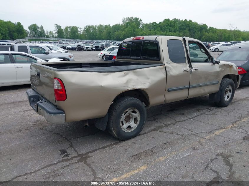 2005 Toyota Tundra Sr5 VIN: 5TBRU34125S450231 Lot: 39433789