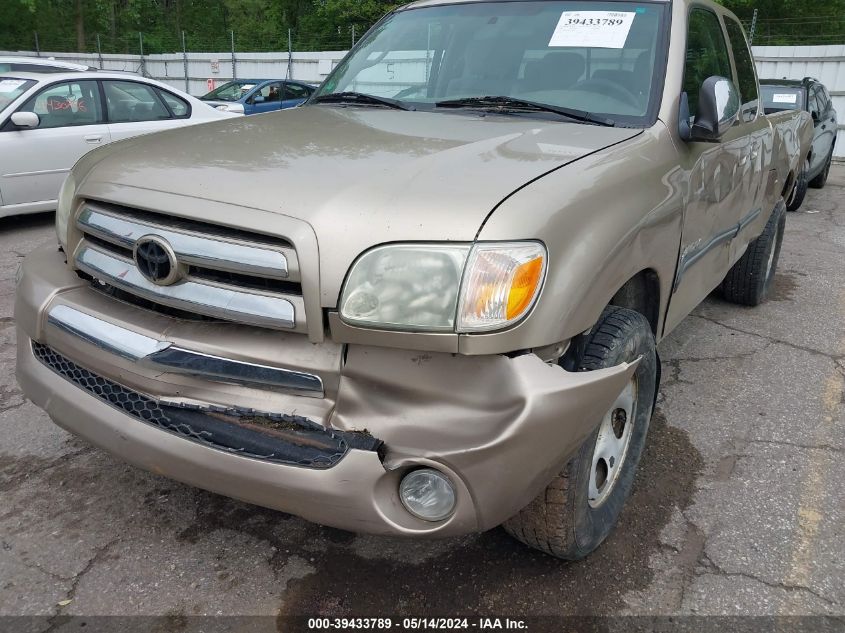 2005 Toyota Tundra Sr5 VIN: 5TBRU34125S450231 Lot: 39433789