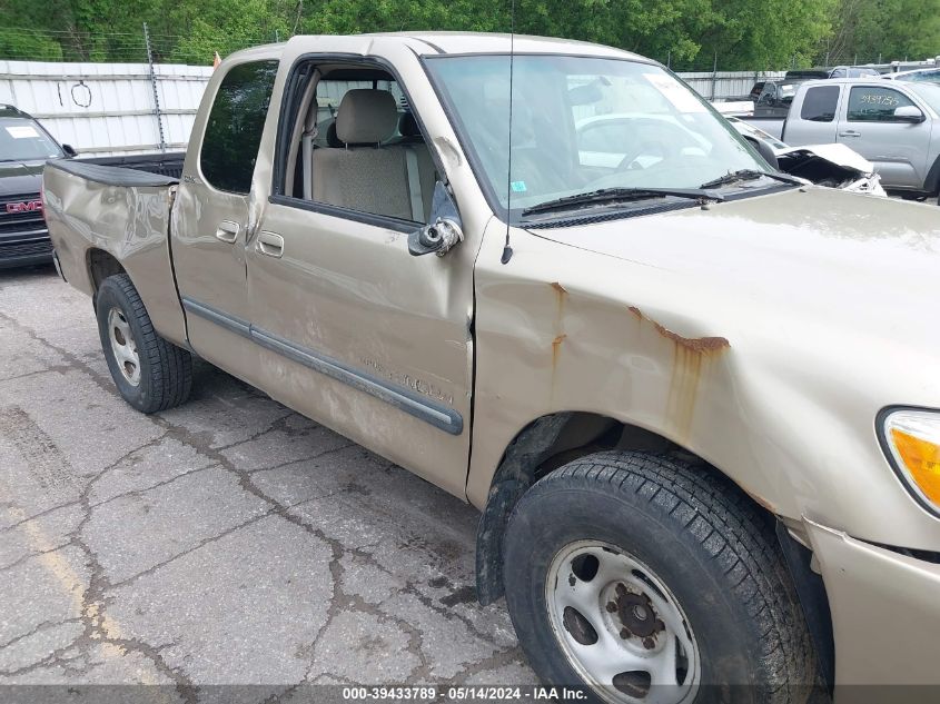 2005 Toyota Tundra Sr5 VIN: 5TBRU34125S450231 Lot: 39433789