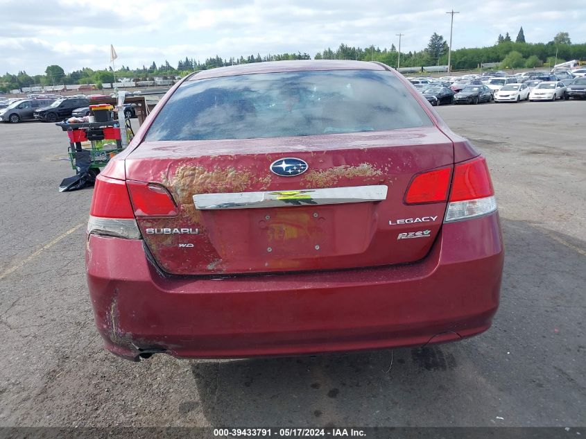 2014 Subaru Legacy 2.5I VIN: 4S3BMBA67E3029612 Lot: 39433791