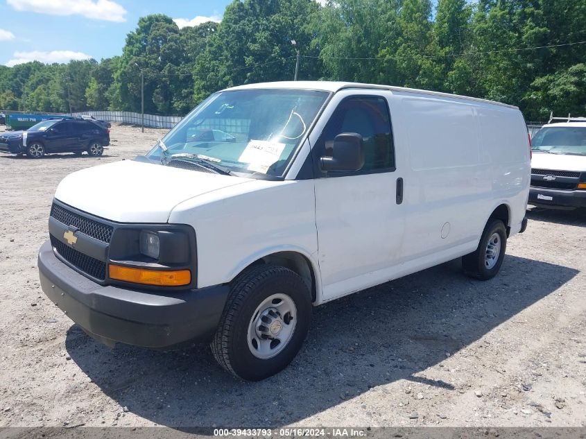 2015 Chevrolet Express 2500 Work Van VIN: 1GCWGFCF9F1172328 Lot: 39433793