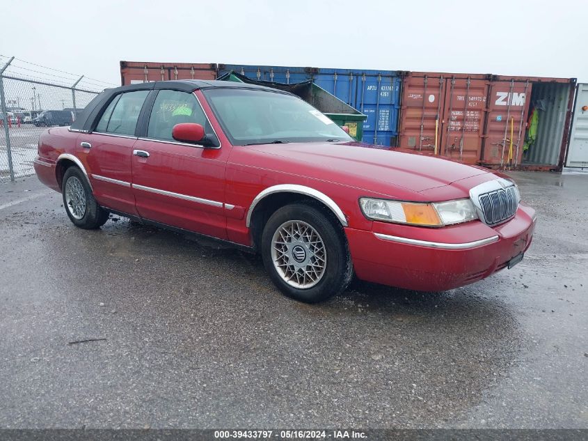 2000 Mercury Grand Marquis Gs VIN: 2MEFM74W2YX702581 Lot: 39433797