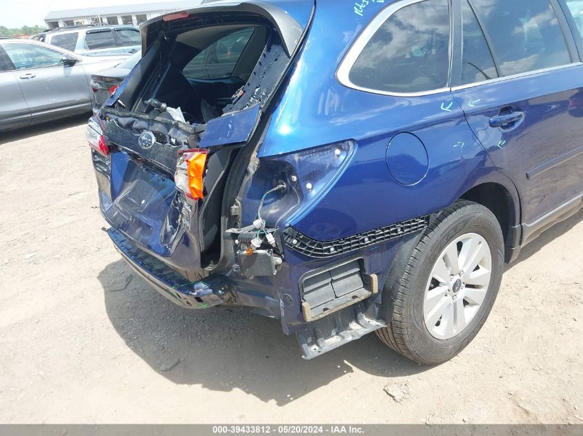 2017 Subaru Outback 2.5I Premium VIN: 4S4BSAFC1H3260486 Lot: 39433812