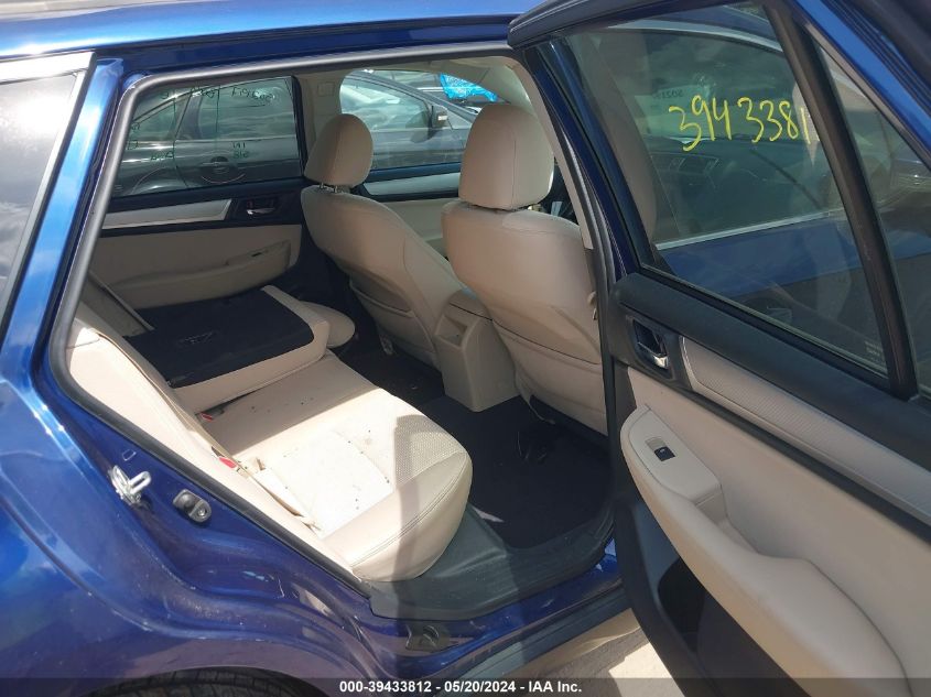 2017 Subaru Outback 2.5I Premium VIN: 4S4BSAFC1H3260486 Lot: 39433812