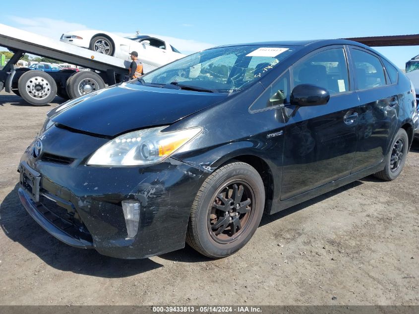 2015 Toyota Prius Two VIN: JTDKN3DU5F1874243 Lot: 39433813