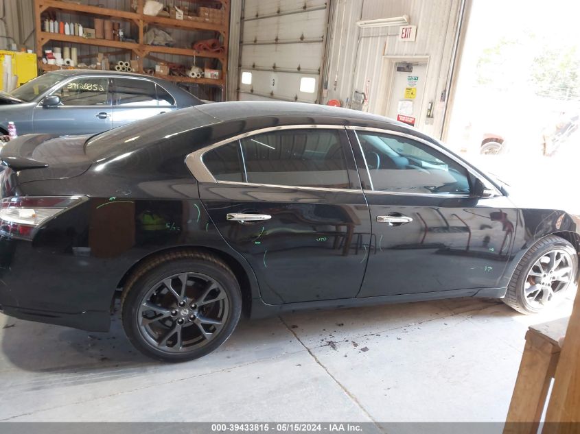 2012 Nissan Maxima S/Sv VIN: 1N4AA5AP1CC841019 Lot: 39433815