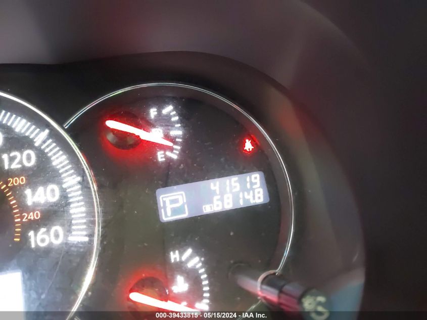 2012 Nissan Maxima S/Sv VIN: 1N4AA5AP1CC841019 Lot: 39433815