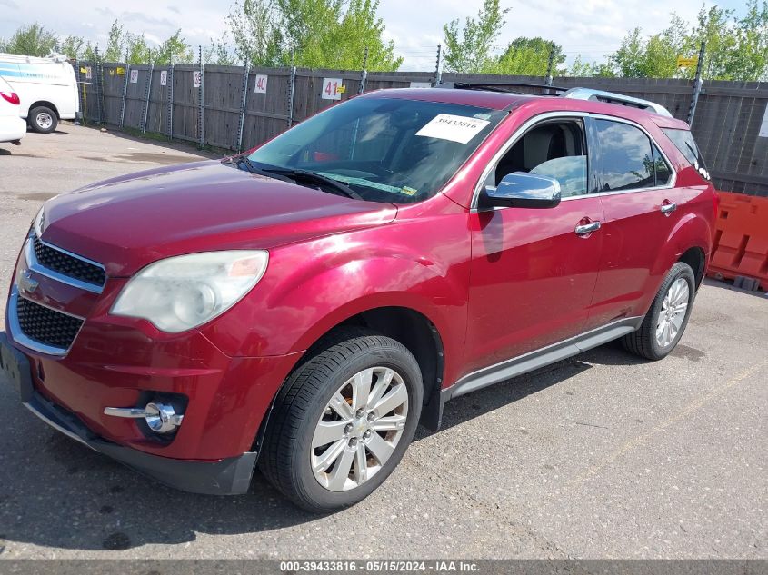 2010 Chevrolet Equinox Ltz VIN: 2CNFLGEY4A6375225 Lot: 39433816