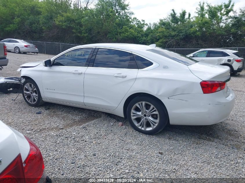 2014 Chevrolet Impala 2Lt VIN: 2G1125S36E9315720 Lot: 39433829