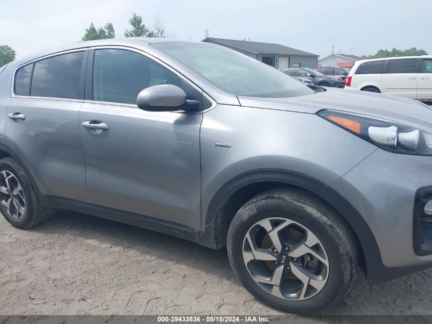 2021 Kia Sportage Lx VIN: KNDPMCAC6M7945285 Lot: 39433836