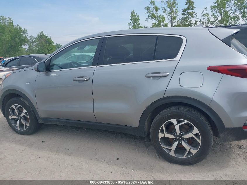 2021 Kia Sportage Lx VIN: KNDPMCAC6M7945285 Lot: 39433836