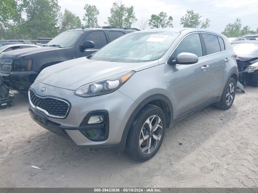 2021 Kia Sportage Lx VIN: KNDPMCAC6M7945285 Lot: 39433836