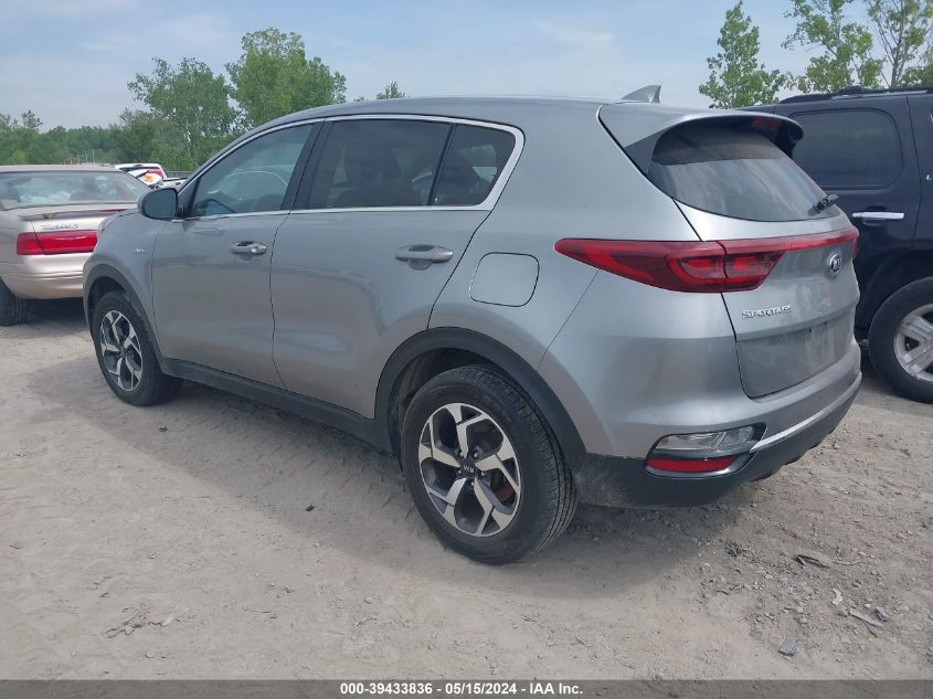 2021 Kia Sportage Lx VIN: KNDPMCAC6M7945285 Lot: 39433836