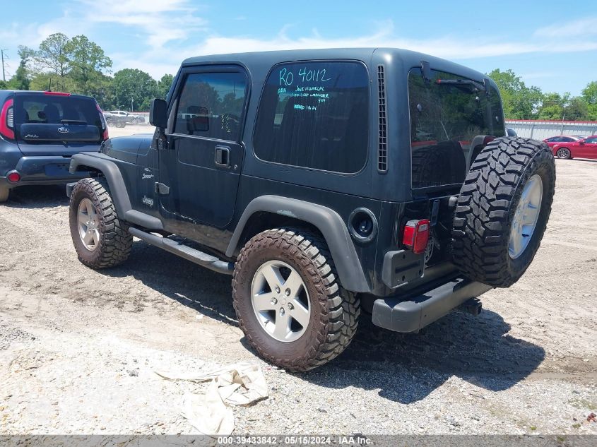 2000 Jeep Wrangler Sport VIN: 1J4FA49S9YP764476 Lot: 39433842