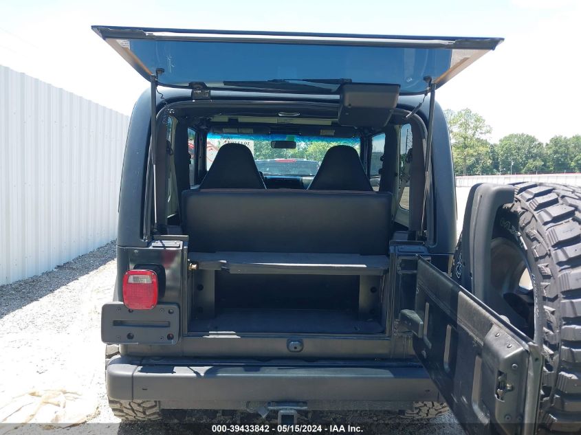 2000 Jeep Wrangler Sport VIN: 1J4FA49S9YP764476 Lot: 39433842