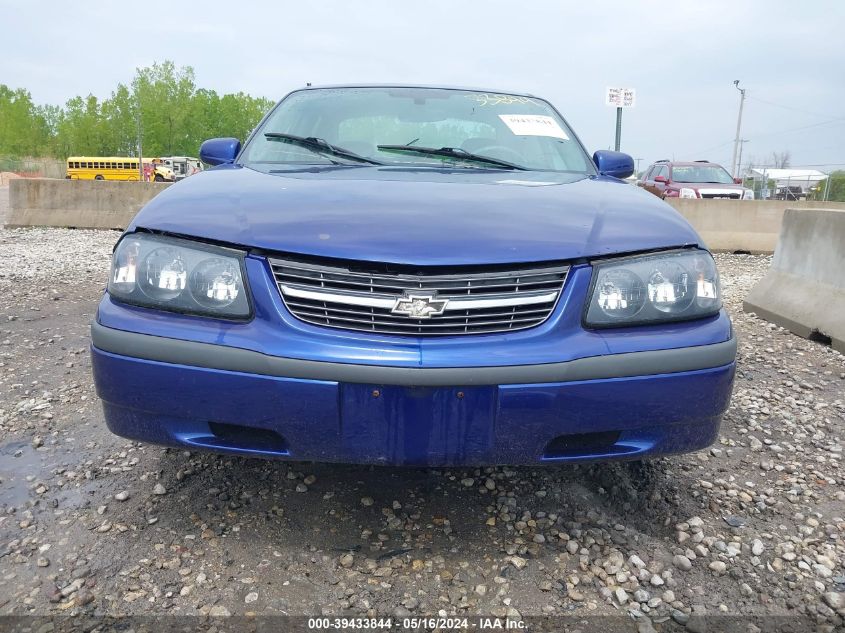 2005 Chevrolet Impala VIN: 2G1WF52E259216596 Lot: 39433844