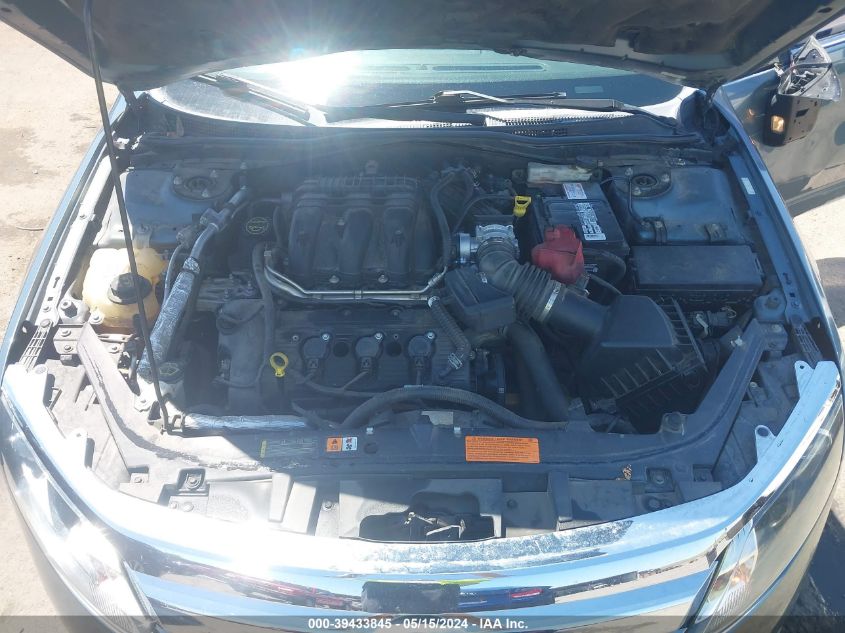 2011 Ford Fusion Sel VIN: 3FAHP0JG8BR109101 Lot: 39433845