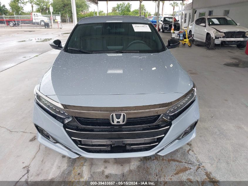 2022 Honda Accord Sport VIN: 1HGCV1F31NA107681 Lot: 39433857