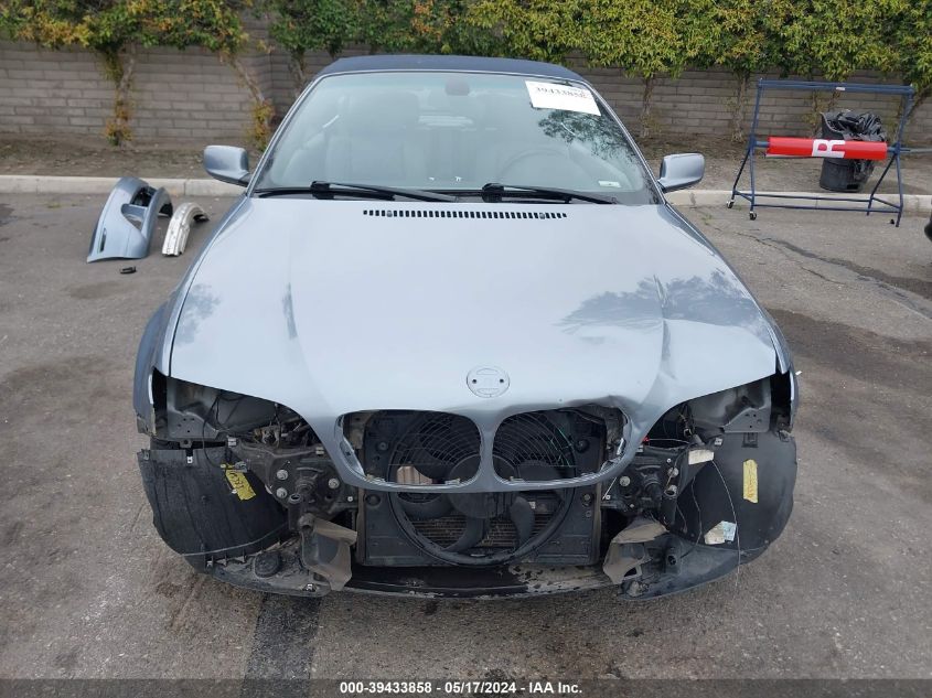 2006 BMW 325Ci VIN: WBABW33416PX88338 Lot: 39433858