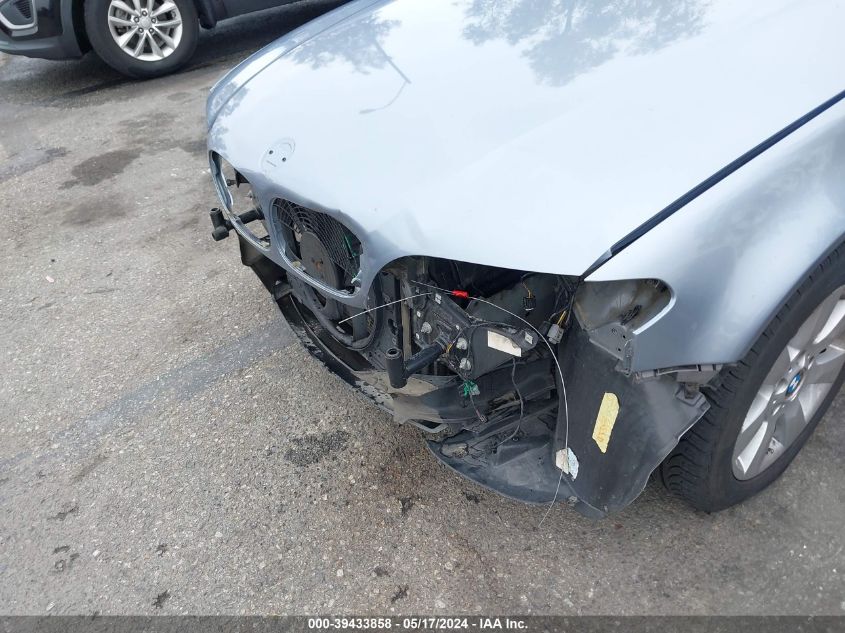 2006 BMW 325Ci VIN: WBABW33416PX88338 Lot: 39433858