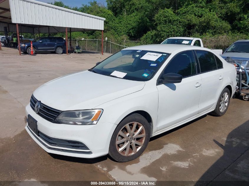 2015 Volkswagen Jetta 1.8T Se VIN: 3VWD17AJ1FM236951 Lot: 39433888