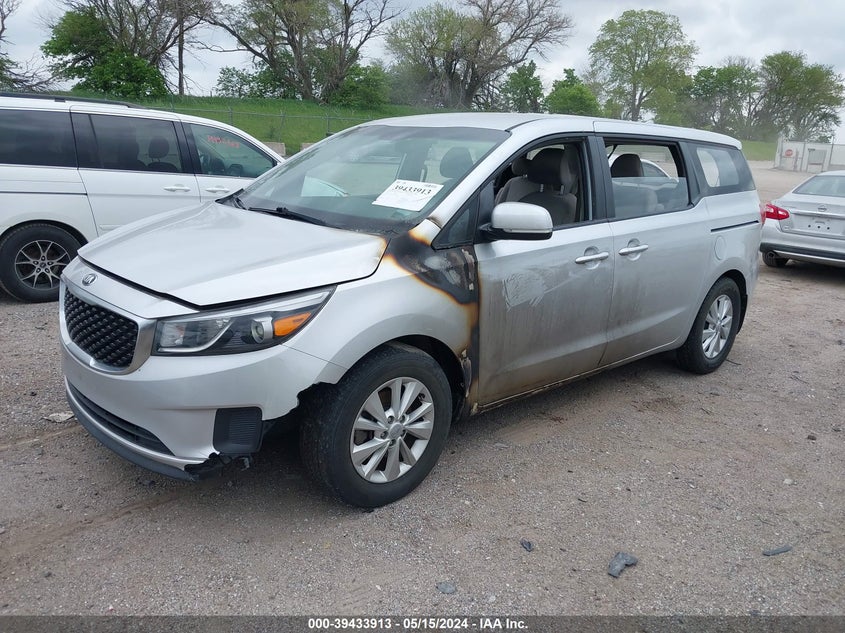 2016 KIA SEDONA L - KNDMA5C15G6120349