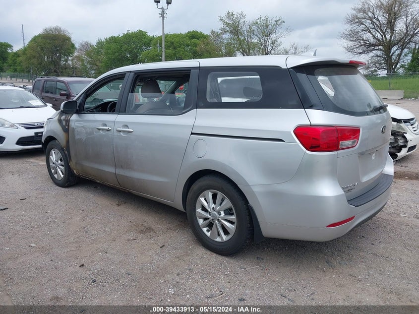 2016 KIA SEDONA L - KNDMA5C15G6120349