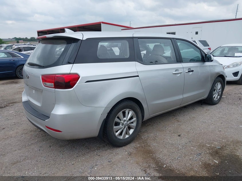 2016 KIA SEDONA L - KNDMA5C15G6120349