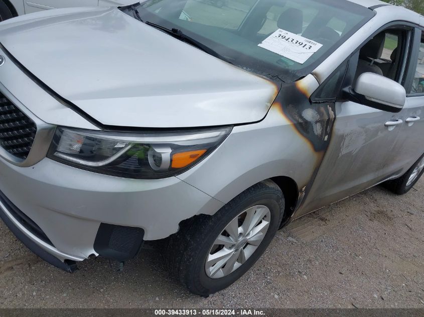 2016 KIA SEDONA L - KNDMA5C15G6120349