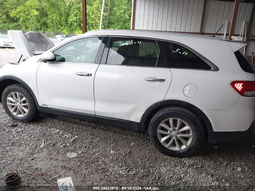 2016 Kia Sorento 2.4L Lx VIN: 5XYPGDA34GG080756 Lot: 39433918