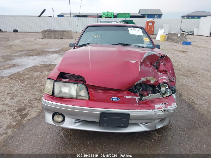 1993 Ford Mustang VIN: 1FACP42E3PF197297 Lot: 39433919