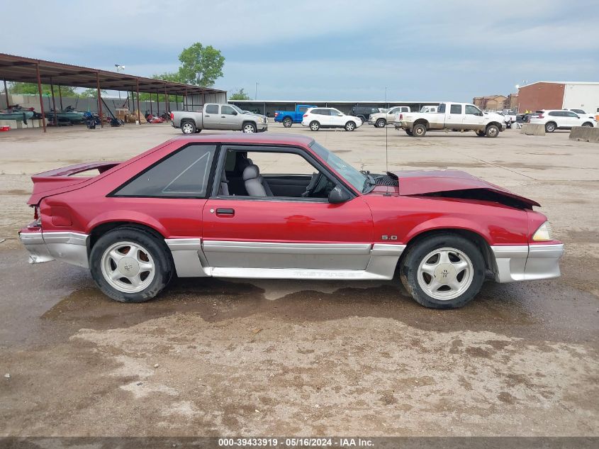 1993 Ford Mustang VIN: 1FACP42E3PF197297 Lot: 39433919