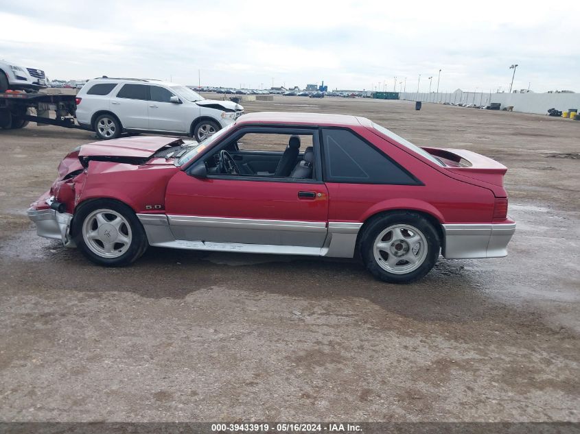 1993 Ford Mustang VIN: 1FACP42E3PF197297 Lot: 39433919