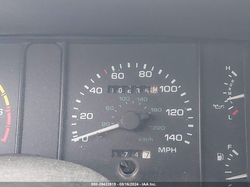 1993 Ford Mustang VIN: 1FACP42E3PF197297 Lot: 39433919