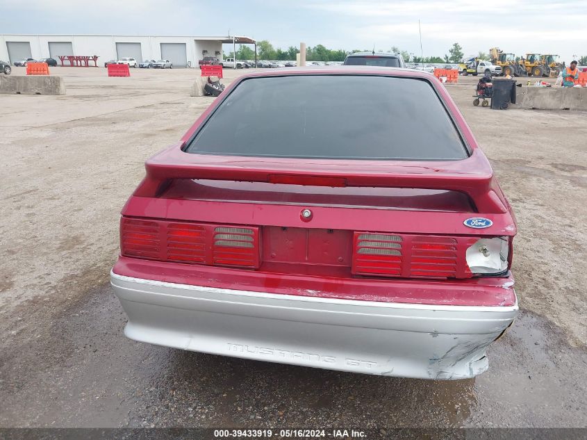 1993 Ford Mustang VIN: 1FACP42E3PF197297 Lot: 39433919