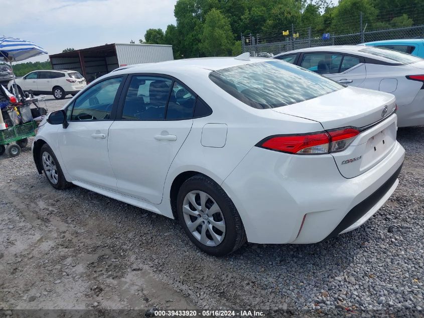 2022 Toyota Corolla Le VIN: 5YFEPMAE4NP331633 Lot: 39433920